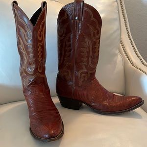 Justin Snake Skin Boots